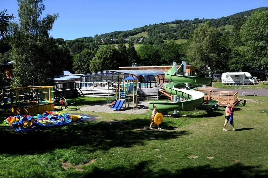 Camping Les Vernieres Ла Бурбул Екстериор снимка